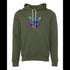 Colorful butterflies Bella canvas hoodie 3719